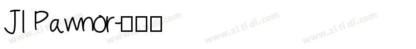 JI Pawnor字体转换
